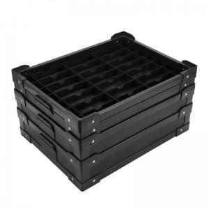 Черные антистатические коробки, лотки и перегородки из гофрокартона
    